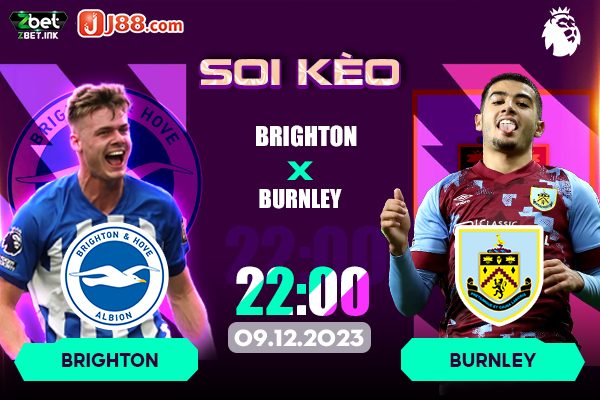 Soi kèo trận đấu brighton vs hove albion burnley