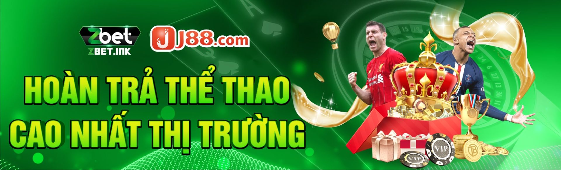 Hoàn trả thể thao cao nhất thị trường