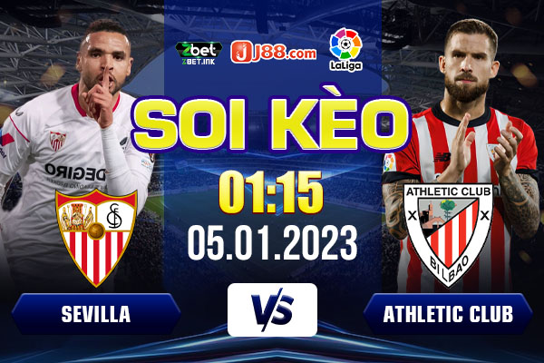 Soi kèo Và Nhận Định Sevilla vs Athletic Club 01:15 05/01